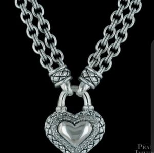 Toggle necklace scott kay with diamonds